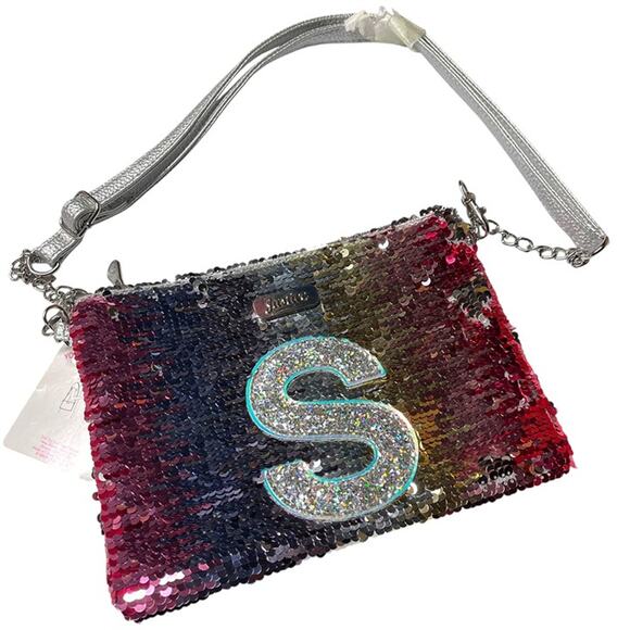 Justice Sequin Purse – Letter “S” – New with Tags - Picture 1 of 6